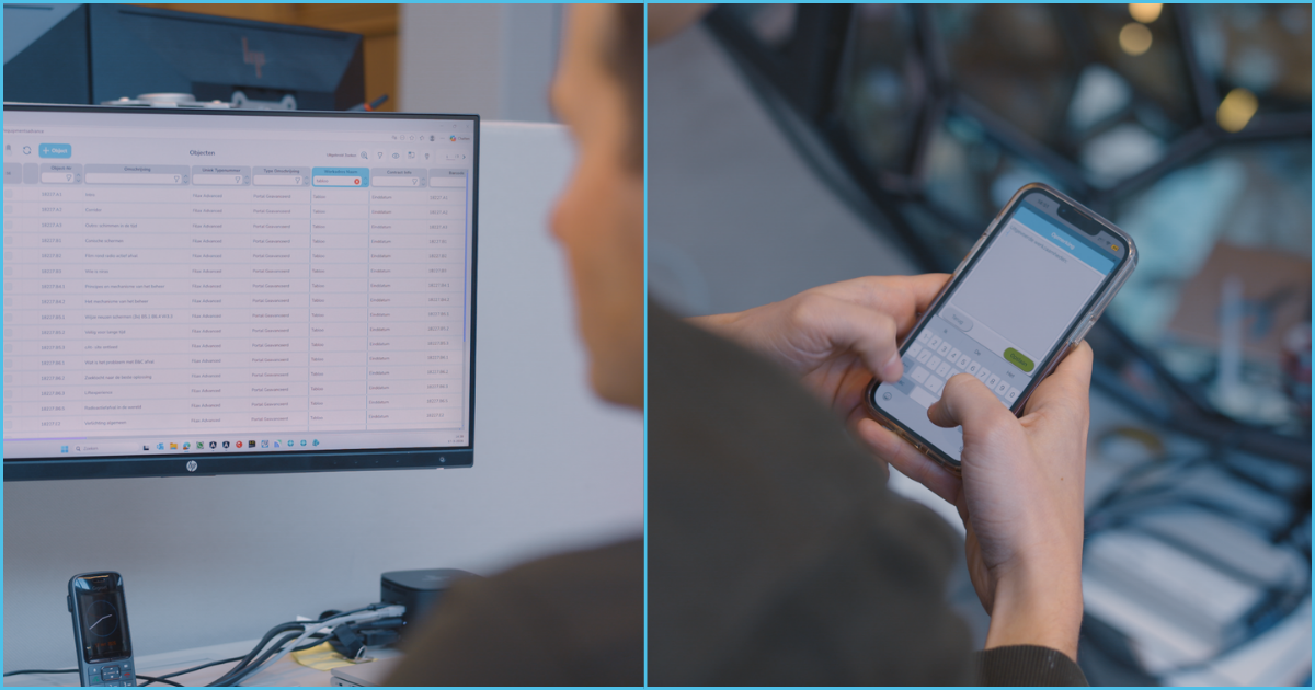 Office en mobiele werkbon app